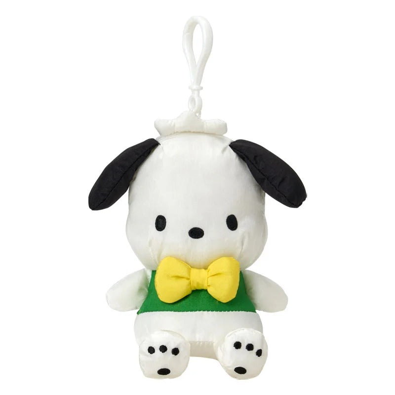 Pochacco hair clips being used as a cute accessory on a child's hair