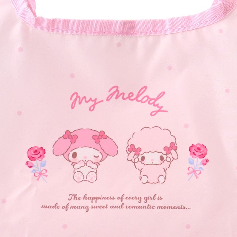 My Melody lunch tote bag with bento box and water bottle