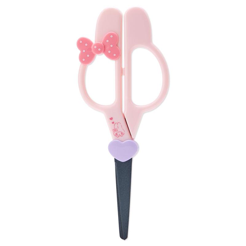 My Melody craft scissor set with Sanrio stationery theme, perfect for crafting and scrapbooking.