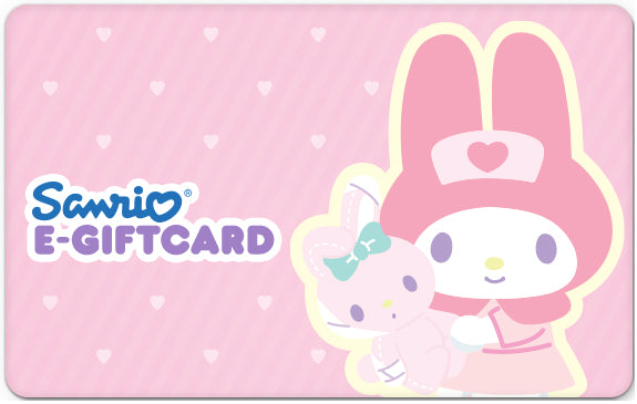 Sanrio online gift card displayed on a smartphone screen, ideal for nurses' appreciation