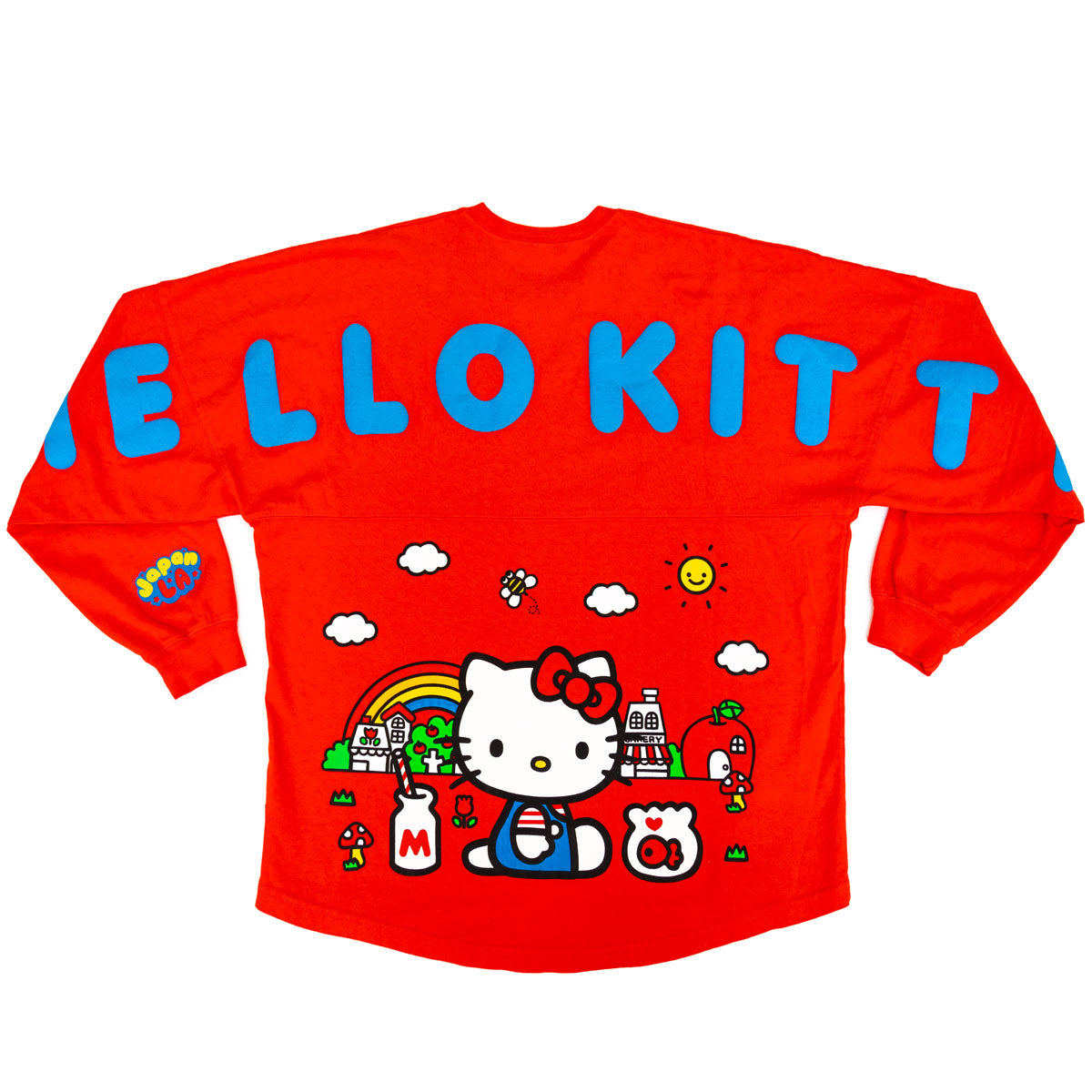 Hello Kitty JapanLA jersey front view with apple design
