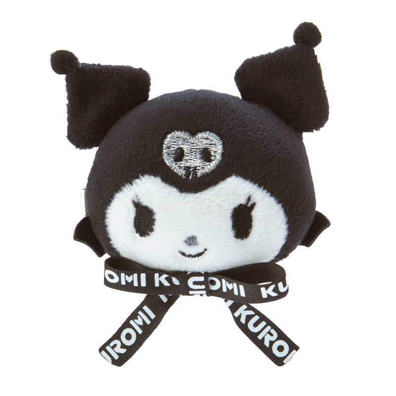 Kuromi Hair Clip in use, styled with a cute outfit